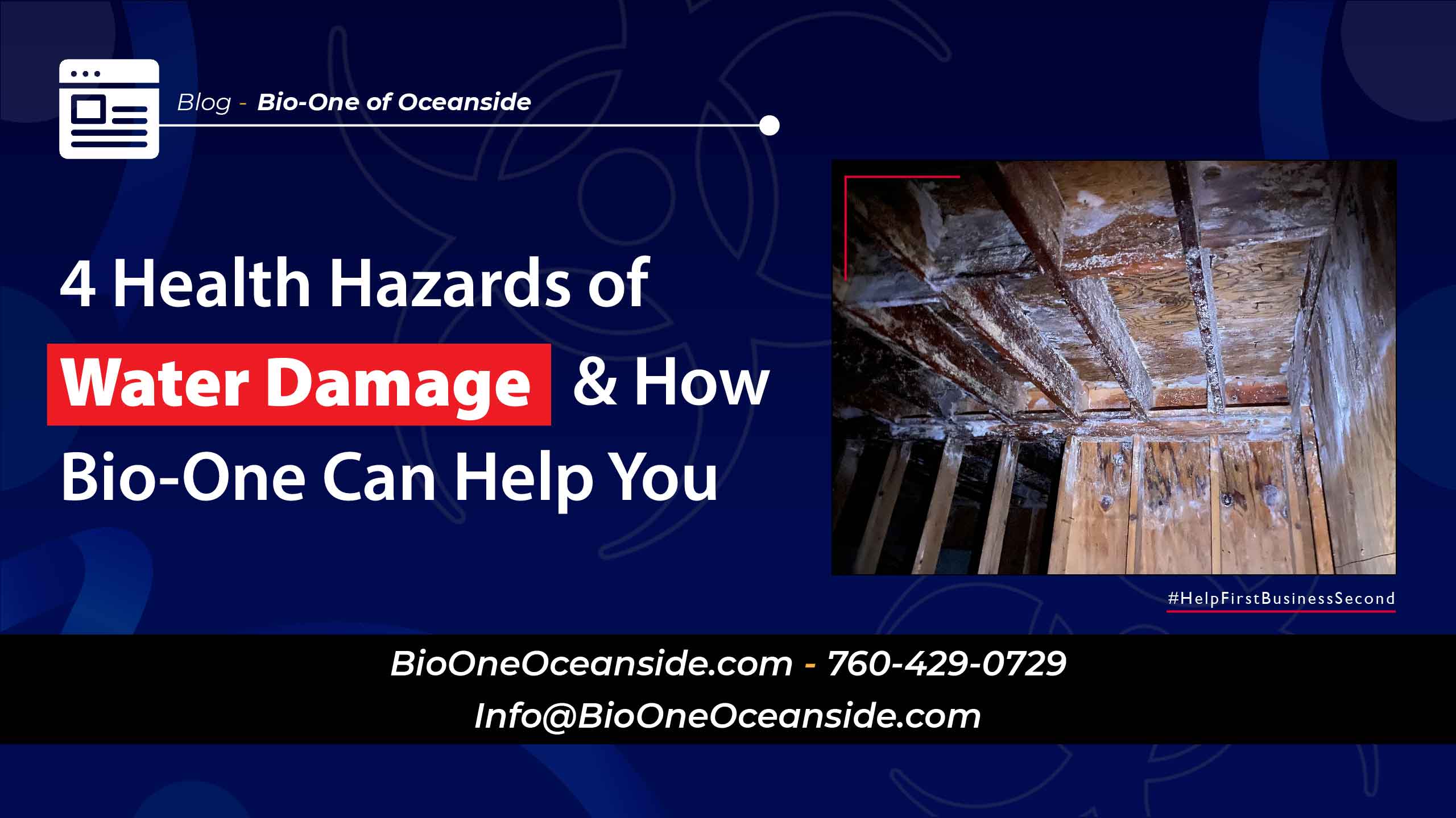 4 Health Hazards of Water Damage & How Bio-One Can Help