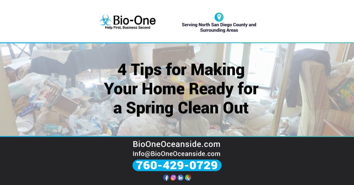 4 Tips for Making Your Home Ready for a Spring Clean Out