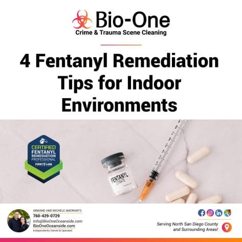 4 Fentanyl Remediation Tips for Indoor Environments