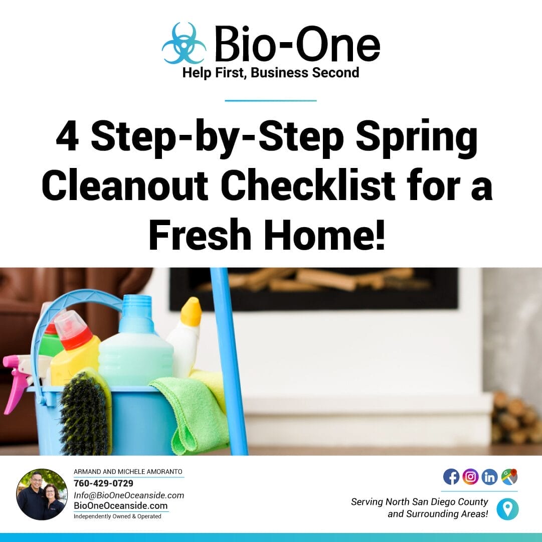 4 Step-by-Step Spring Cleanout Checklist for a Fresh Home